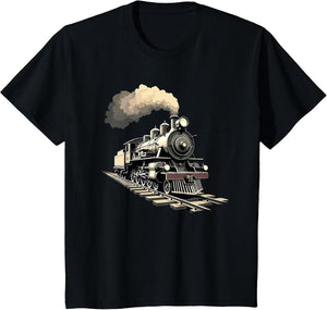 Steam Locomotive Train Vintage Railroad Steam Engine