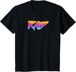 Rad Retro 80s 90s Vintage Look: Outrun Radical