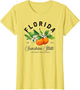 Florida Shirt, Watercolor Orange Blossoms