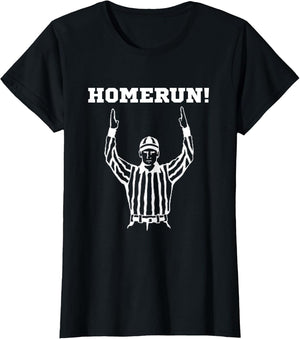 Homerun Football Funny Sarcastic Referee Sports