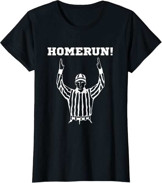 Homerun Football Funny Sarcastic Referee Sports