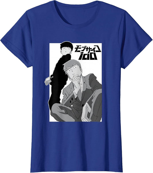 Mob Psycho 100 Black and White Shigeo and Arataka Anime