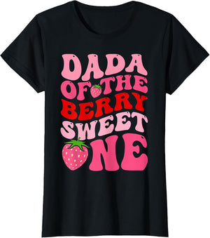 Dada of The Berry Sweet One Strawberry First Birthday