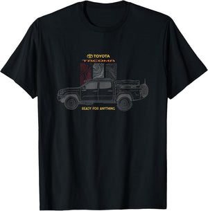 Toyota Ready for Anything Iconic Tacoma Silhouette Big Logo