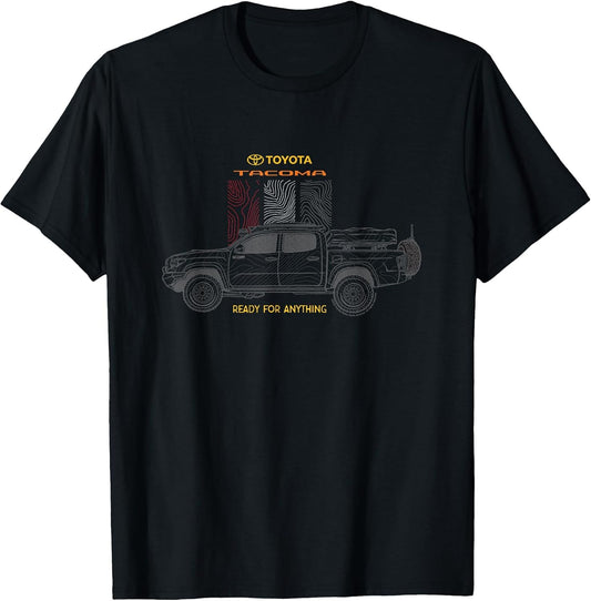 Toyota Ready for Anything Iconic Tacoma Silhouette Big Logo