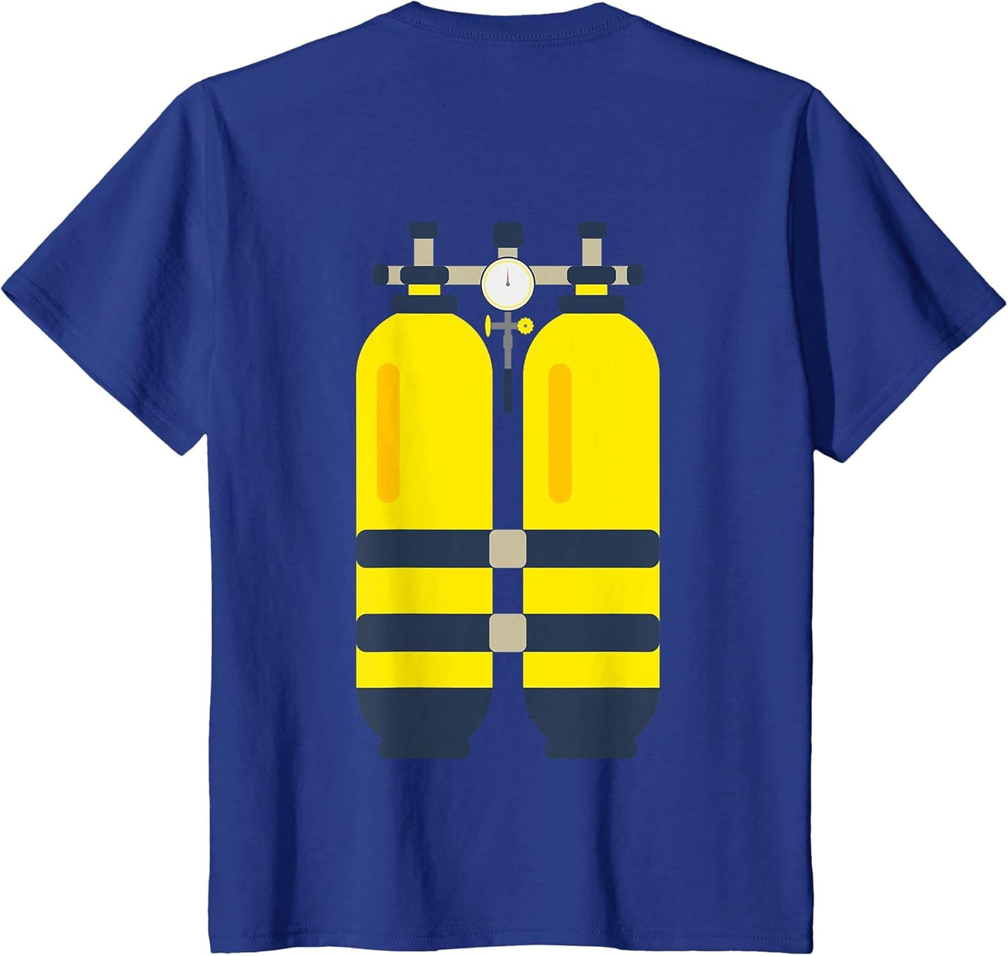Scuba Tank Backprint Halloween Costumes Scuba Diver