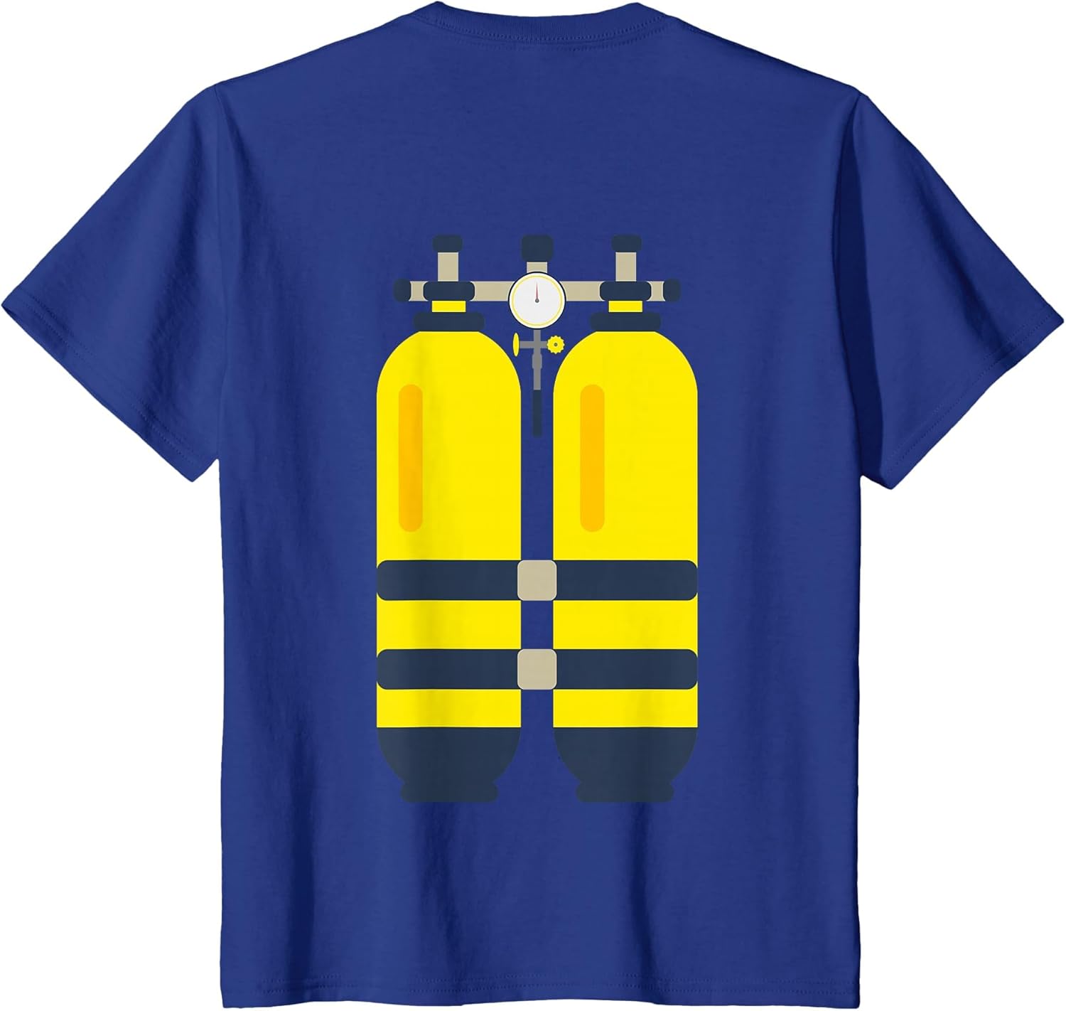 Scuba Tank Backprint Halloween Costumes Scuba Diver