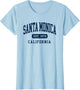 Santa Monica California Retro Est 1875 Vintage Souvenir