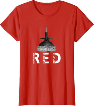RED Friday Remember Everyone Deployed Military Submarine