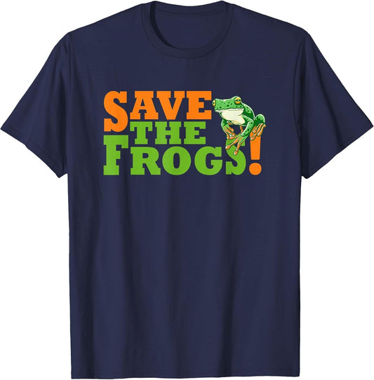 Save The Frog Funny Frog Lover Environmentalist