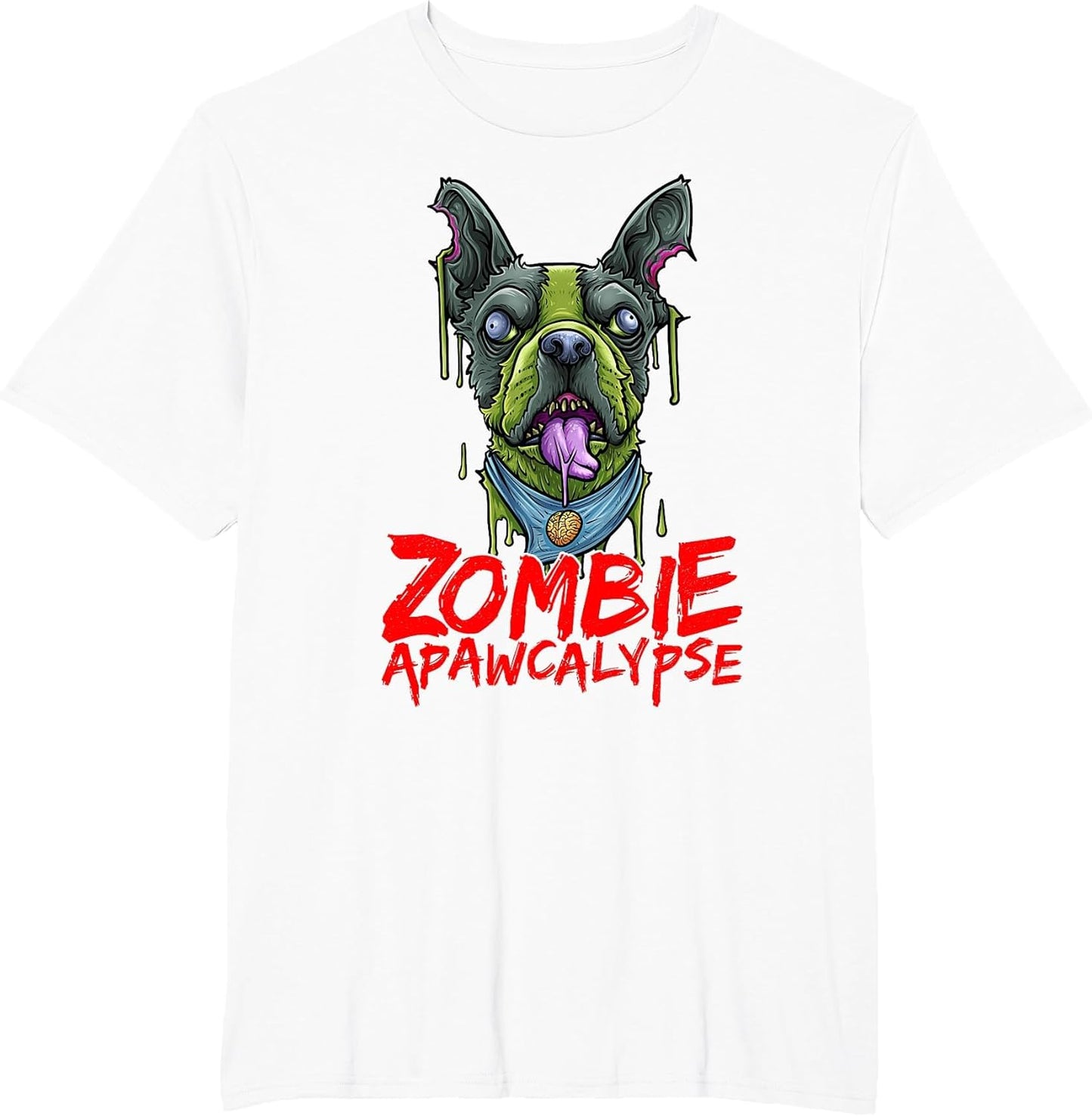Zombie Dog French Bulldog APAWCALYPSE Frenchie Halloween