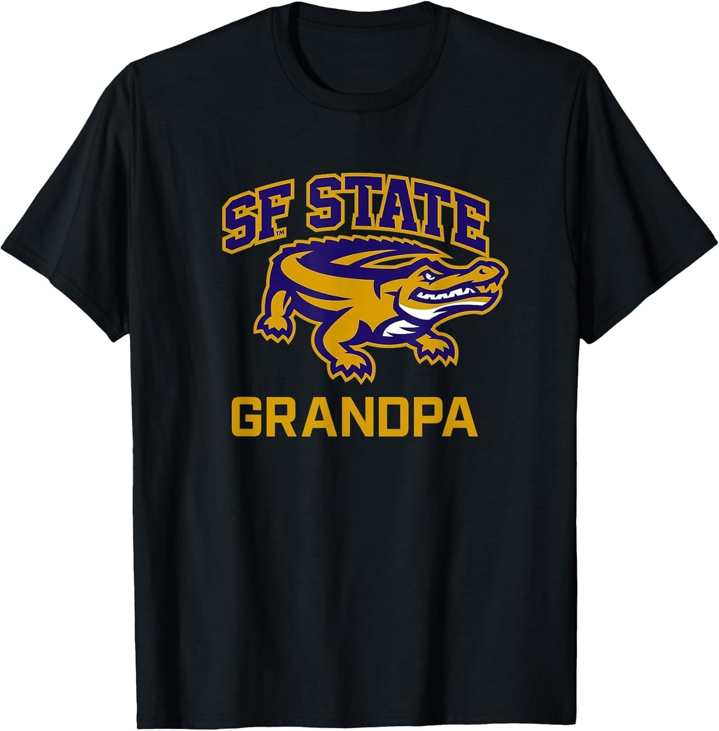 San Francisco State SFSU Gators Arched Grandpa