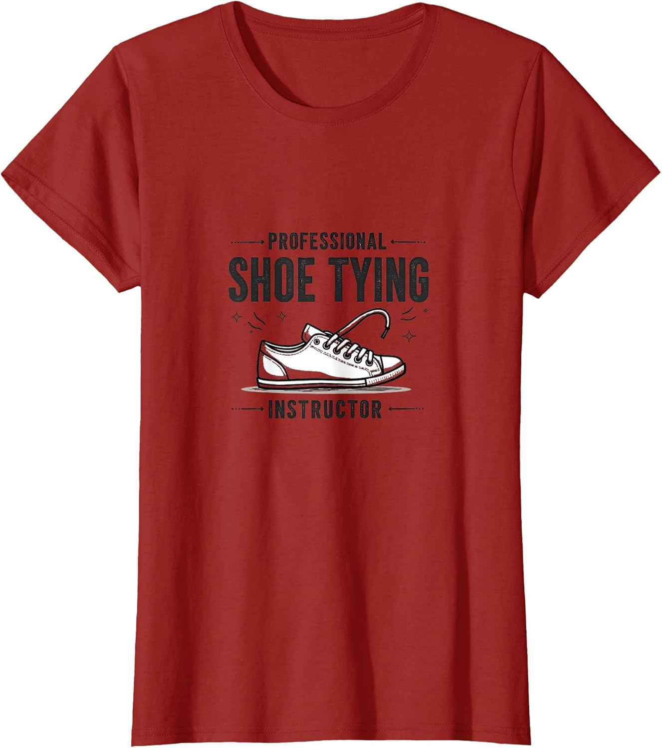 Professional Shoe Tying Instructor Dad Design