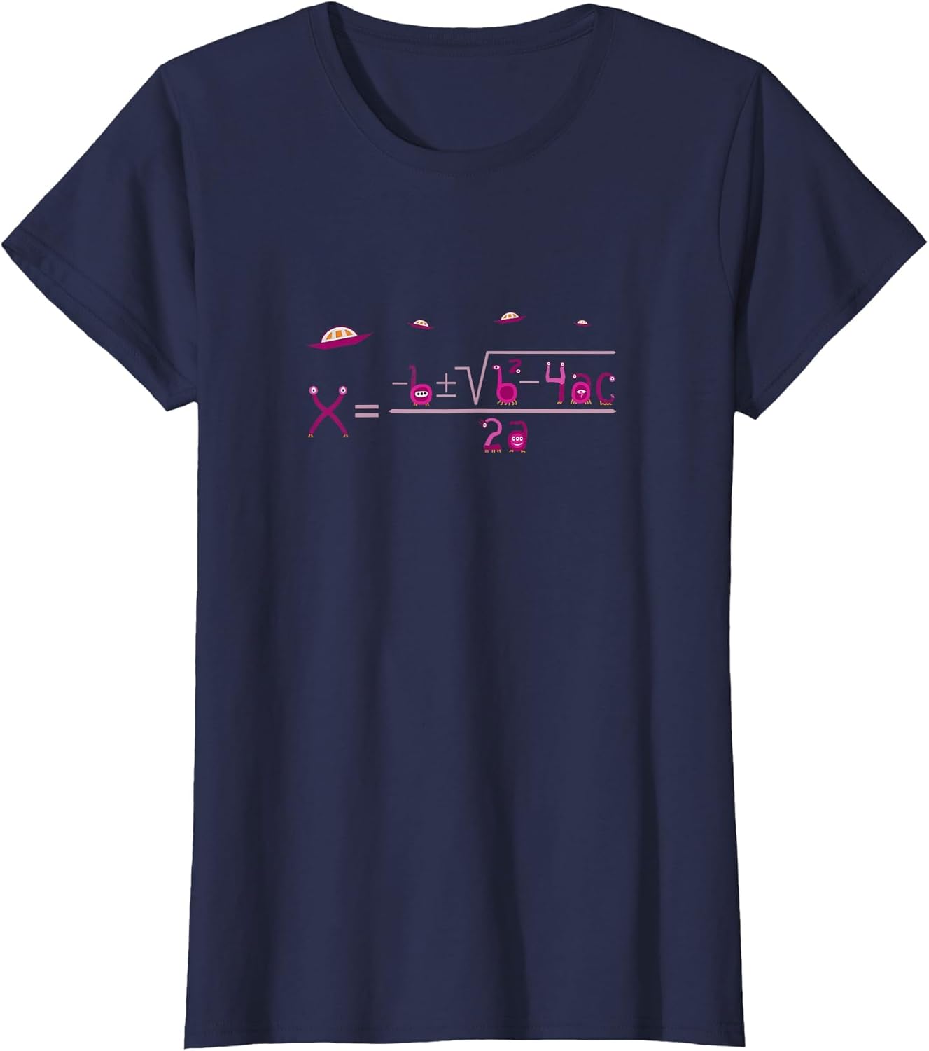 Nerdy Aliens Cute Math