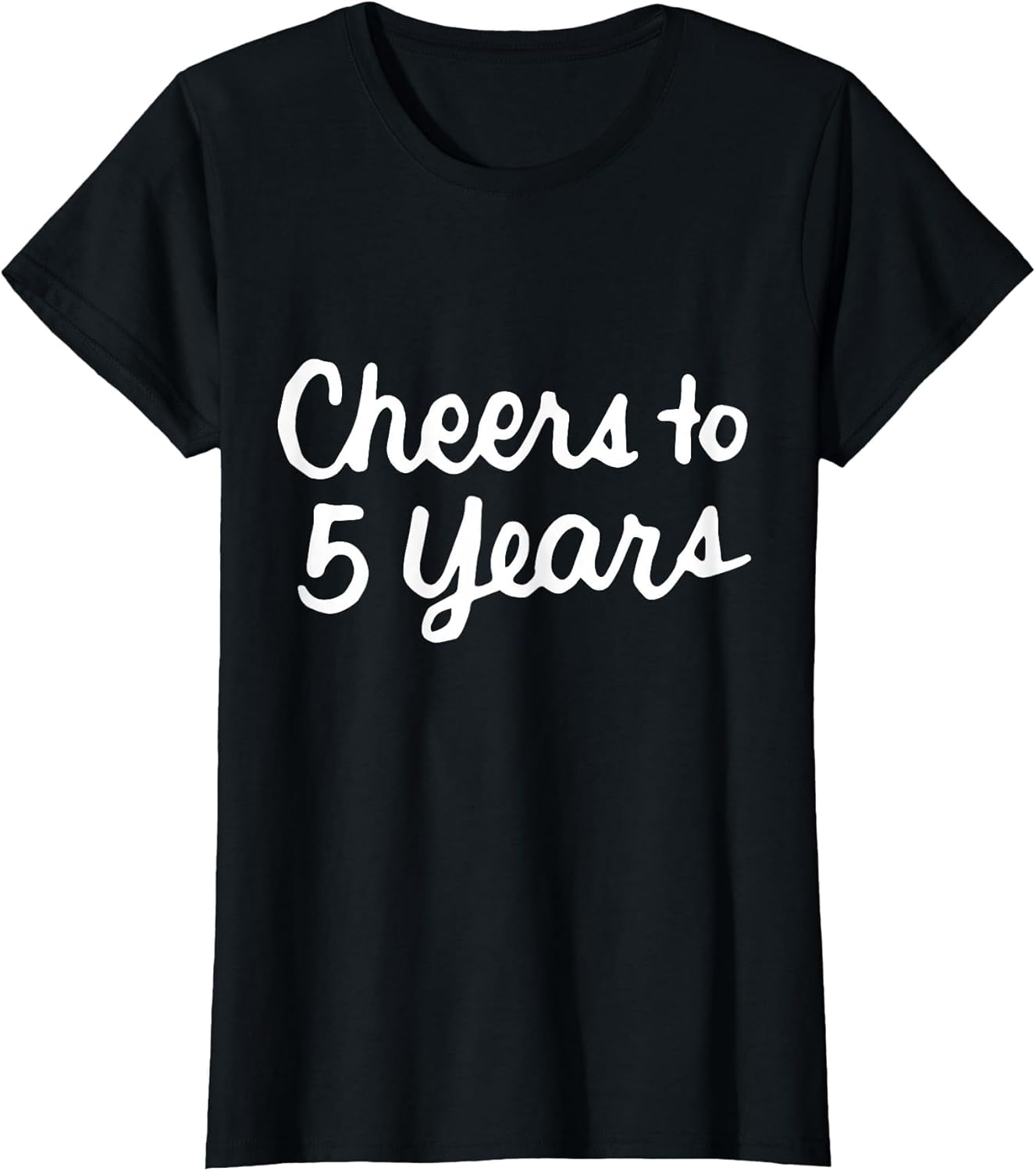 Cheers to 5 Years Married Couples 5th Wedding Anniversary