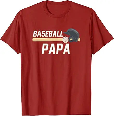 Baseball Papa Fathers Day Baseball Grandpa