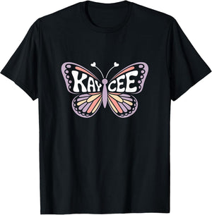 Kaycee Butterfly - Personalized Cute Name Word Art