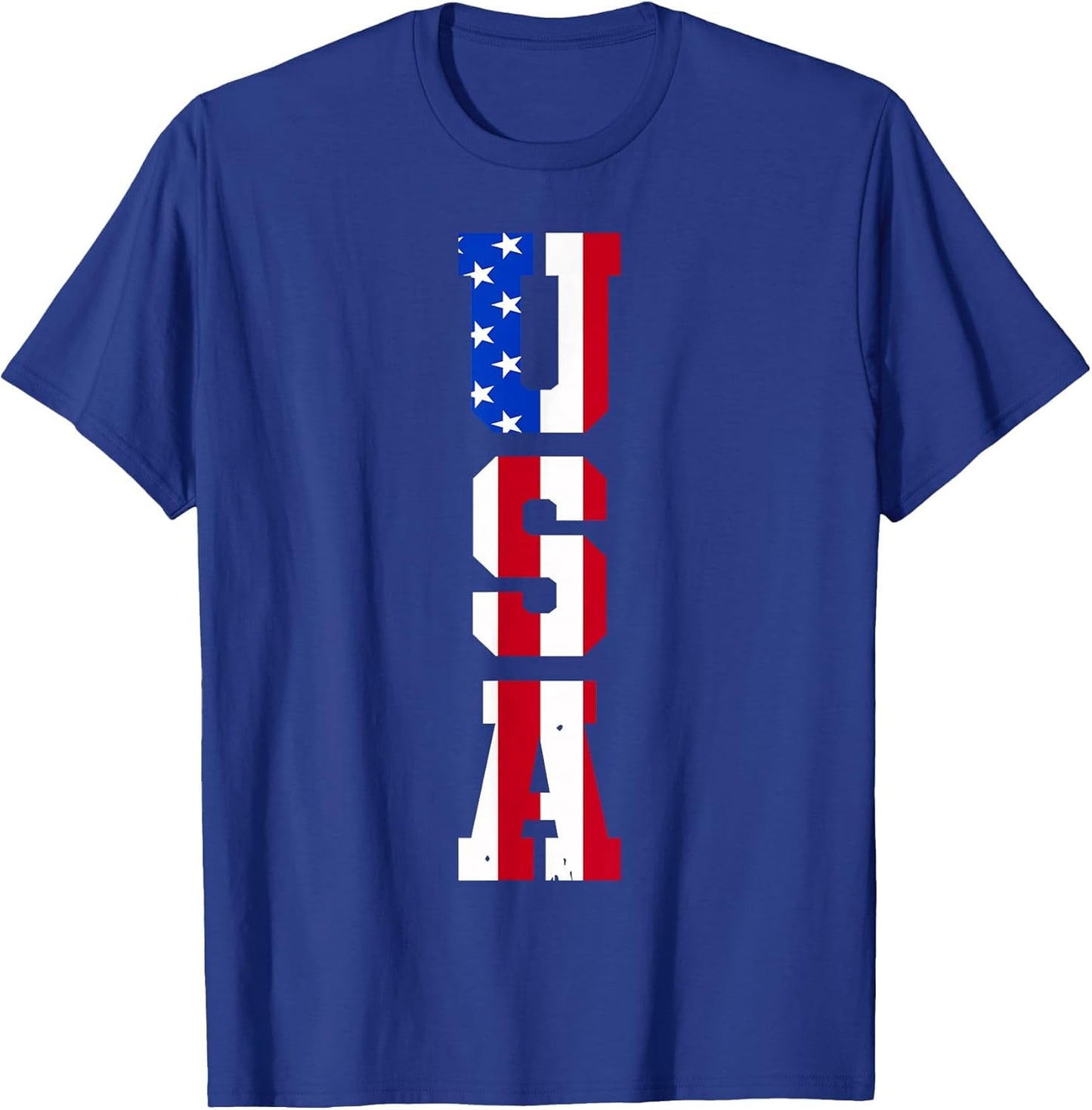 USA T Shirt Patriotic American Flag Men Women Kids July 4th