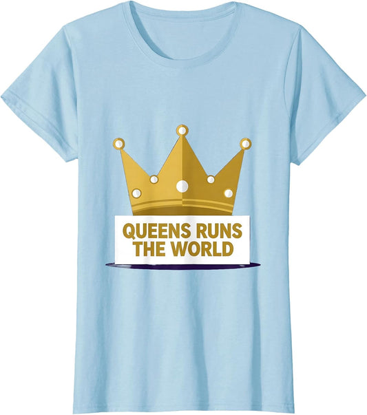 Queens Runs the World New York Graphic Design