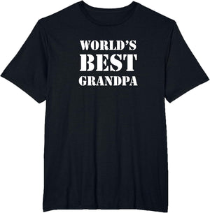 World's Best Grandpa T Shirt