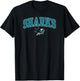 San Jose Sharks Arch Over Black NHL Officially Licensed