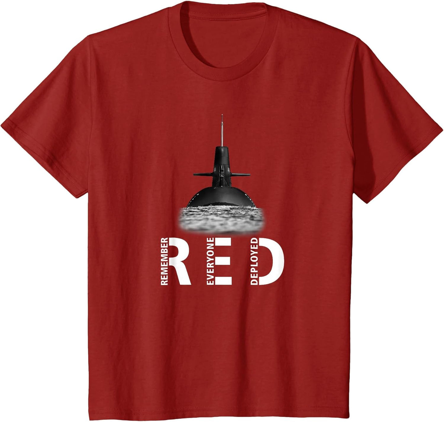 RED Friday Remember Everyone Deployed Military Submarine