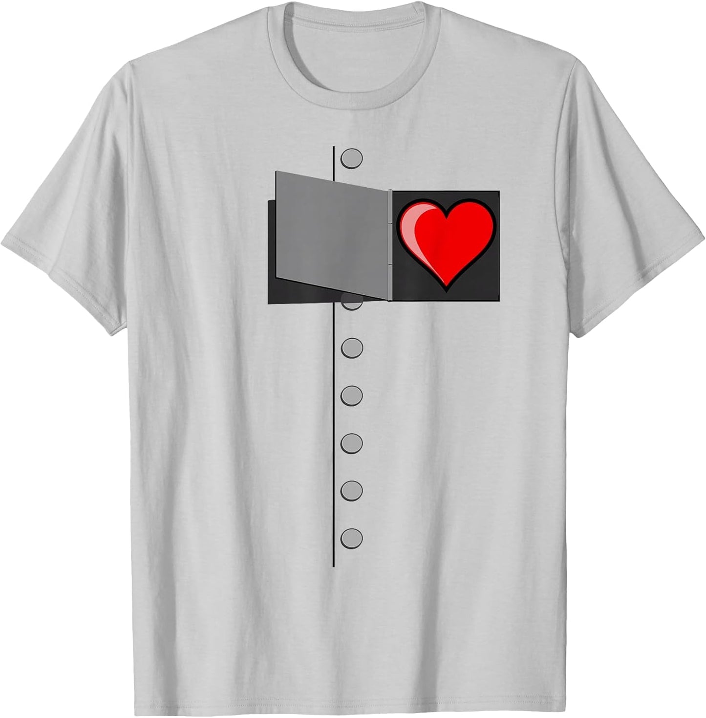 Tin Man Heart -OZ Tinman Halloween Costume