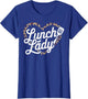 Lunch Lady Heart Cafeteria Worker