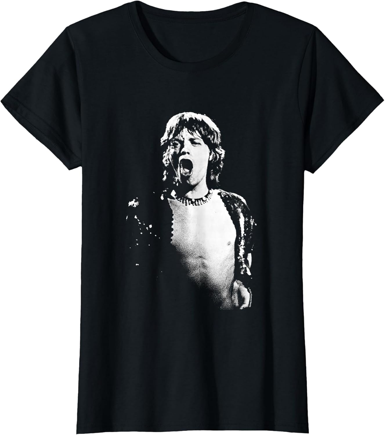 Mick Jagger 1971 Rolling Stones Live by Everard Smith