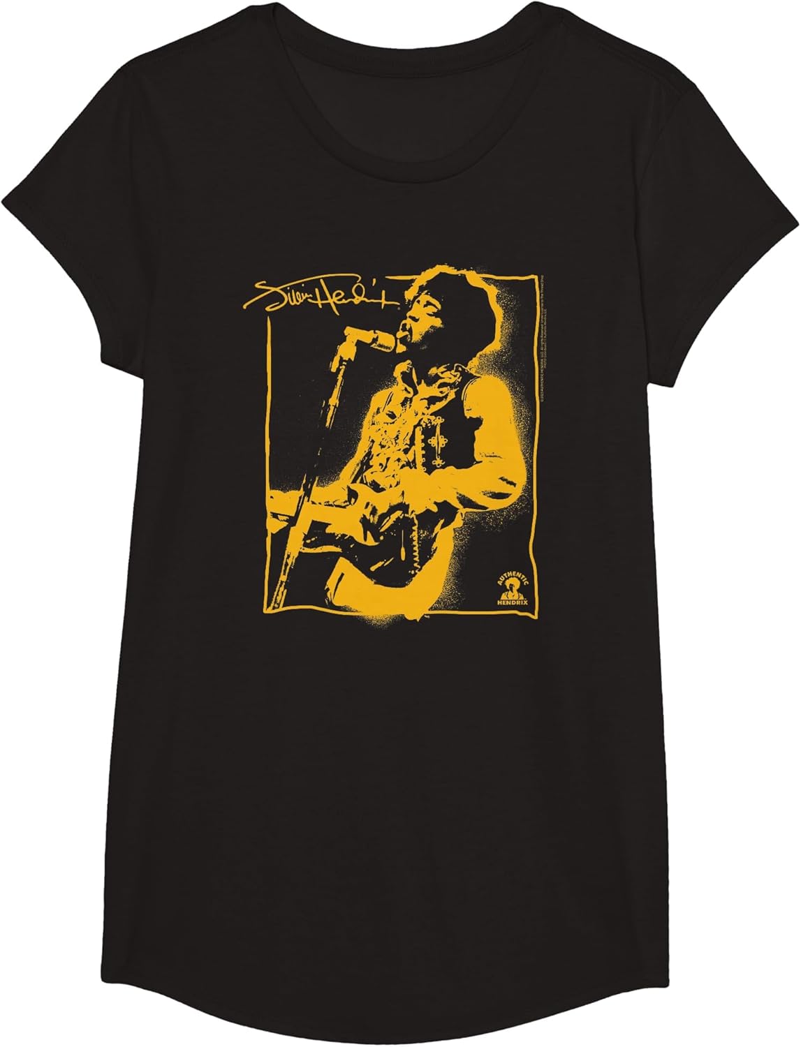 Jimi Hendrix Spray Paint Graffiti Portrait Vintage Band