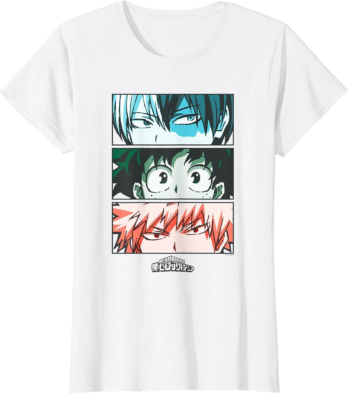 My Hero Academia Todoroki Deku Bakugo Eyes Anime