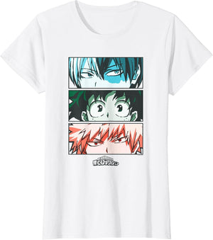 My Hero Academia Todoroki Deku Bakugo Eyes Anime