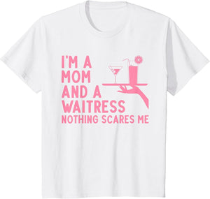 Waitress Art for Mom Women Girls Bartender Server Waitress
