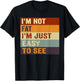 I'm Not Fat, I'm Just Easy to See Funny Sarcastic Funny