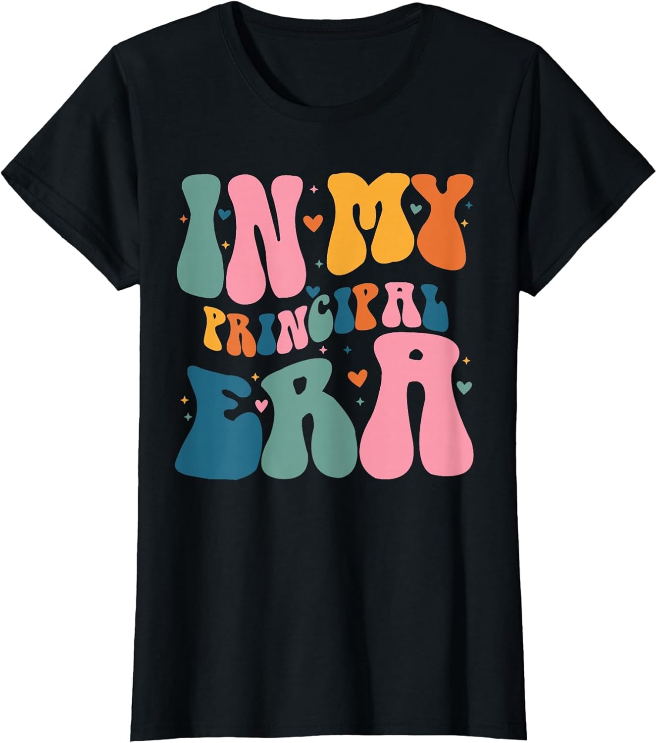 in My Principal Era Funny Groovy Color