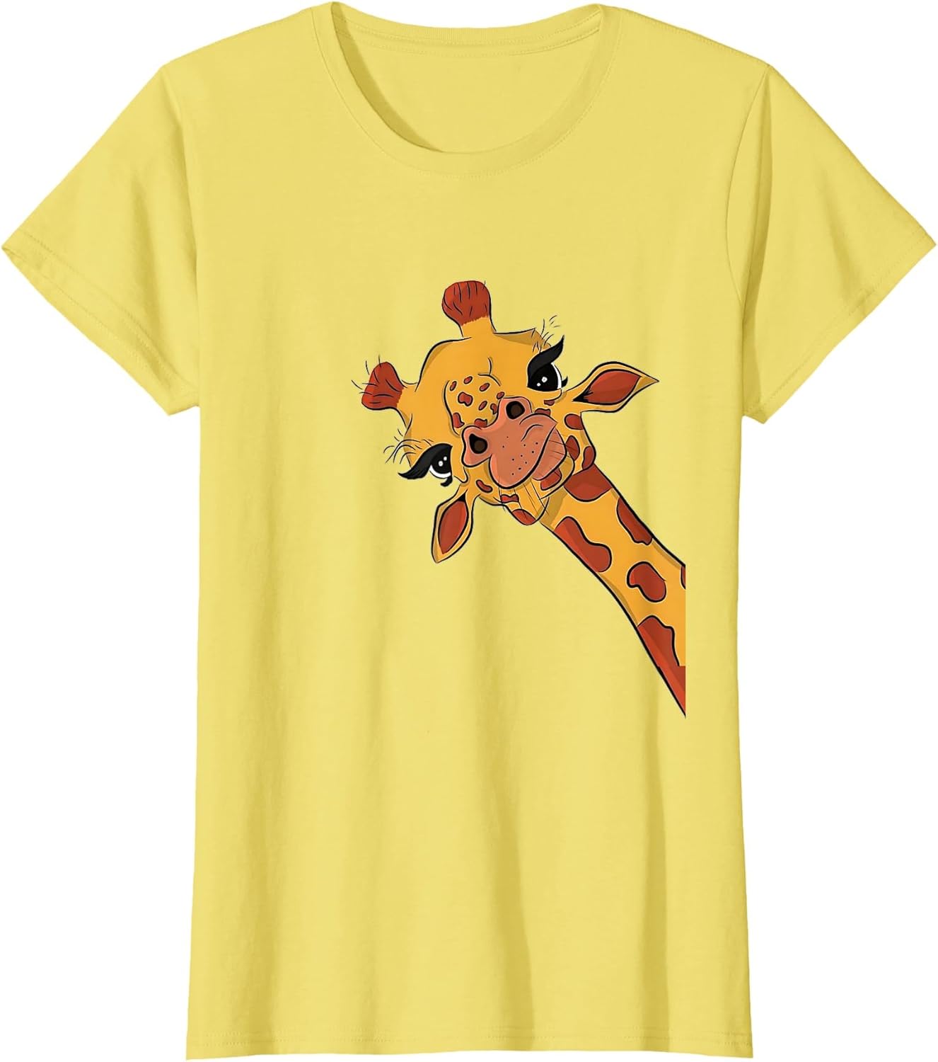 Love Giraffes Women Shirt Giraffe Lovers for Kids and Girls