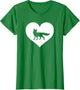 A Cute Purple or Pink Fox , Women, Kelly Green, Small
