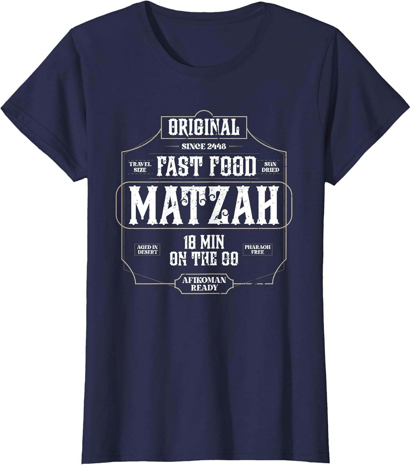 Passover Matzah Original Fast Food Funny Seder