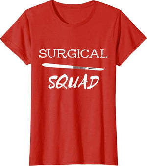 Surgical Squad Scalpel Medicine Surgery Team Surgeon