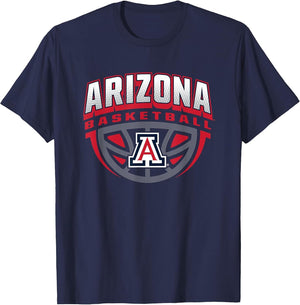 Arizona Wildcats Basketball Dribble Logo Officially Licensed