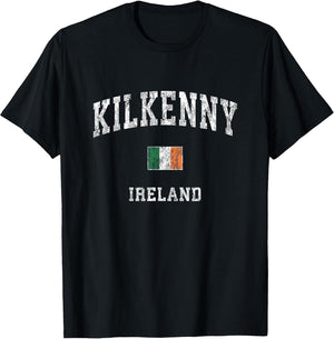 Kilkenny Ireland Vintage Athletic Sports Design