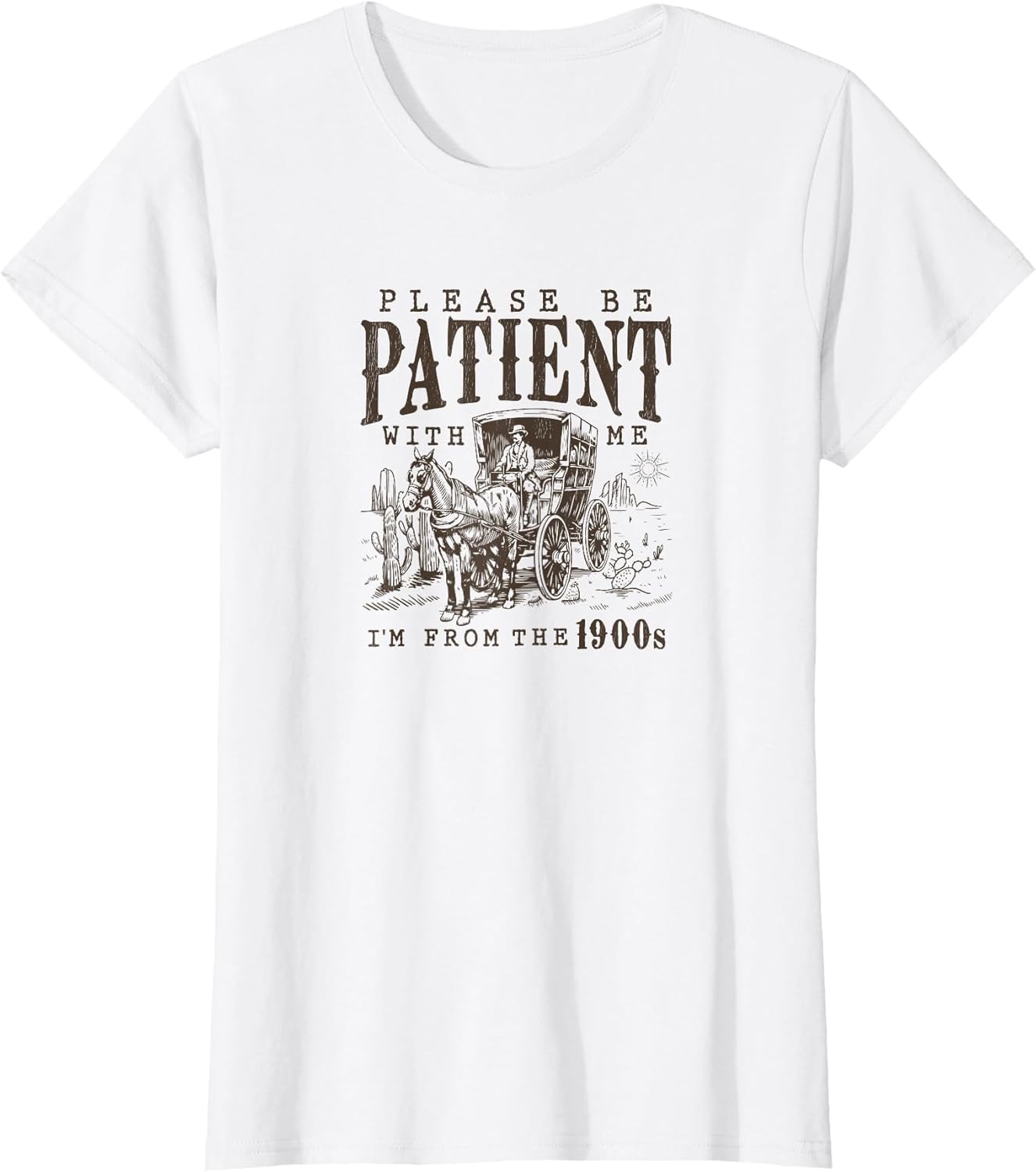 Please Be Patient I'm from The 1900s Funny Boomer Meme Print