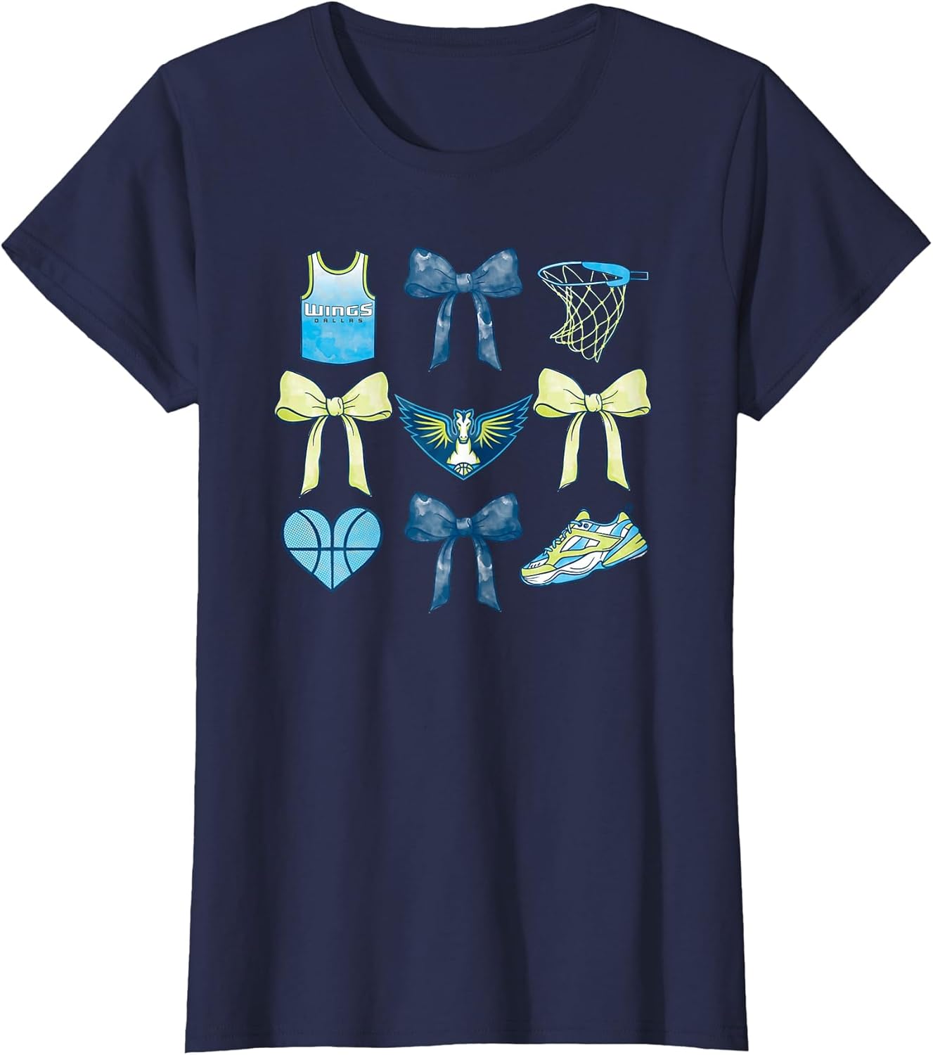 WNBA Dallas Wings Bow Grid