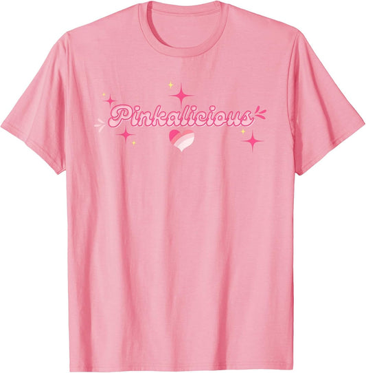 Pinkalicious Retro Pink Heart and Stars