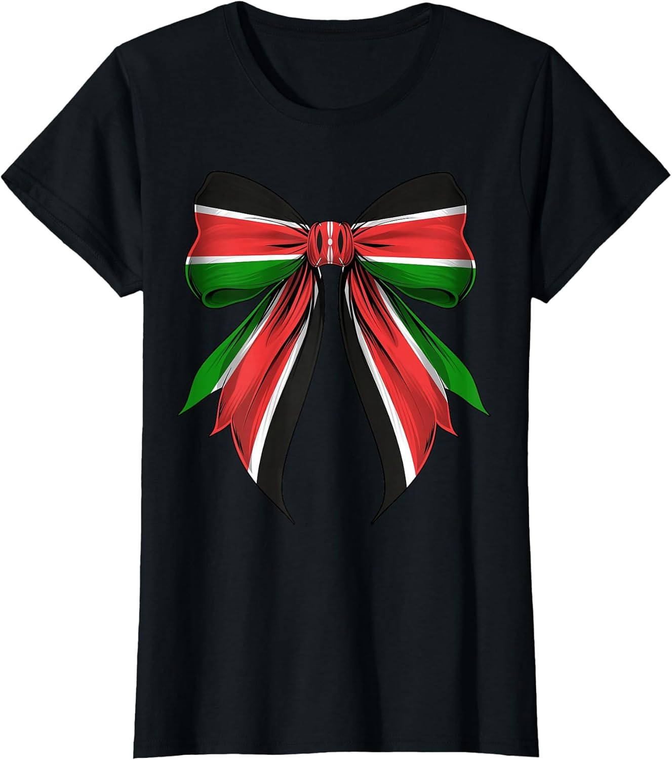 Kenya Flag Kenyan Pride Coquette Ribbon