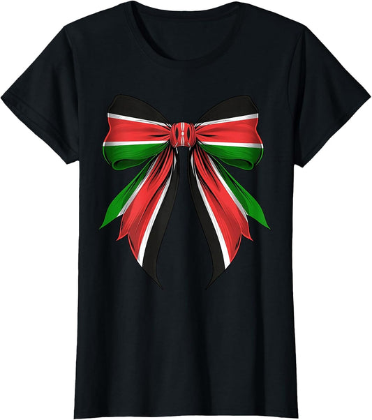 Kenya Flag Kenyan Pride Coquette Ribbon