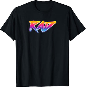 Rad Retro 80s 90s Vintage Look: Outrun Radical