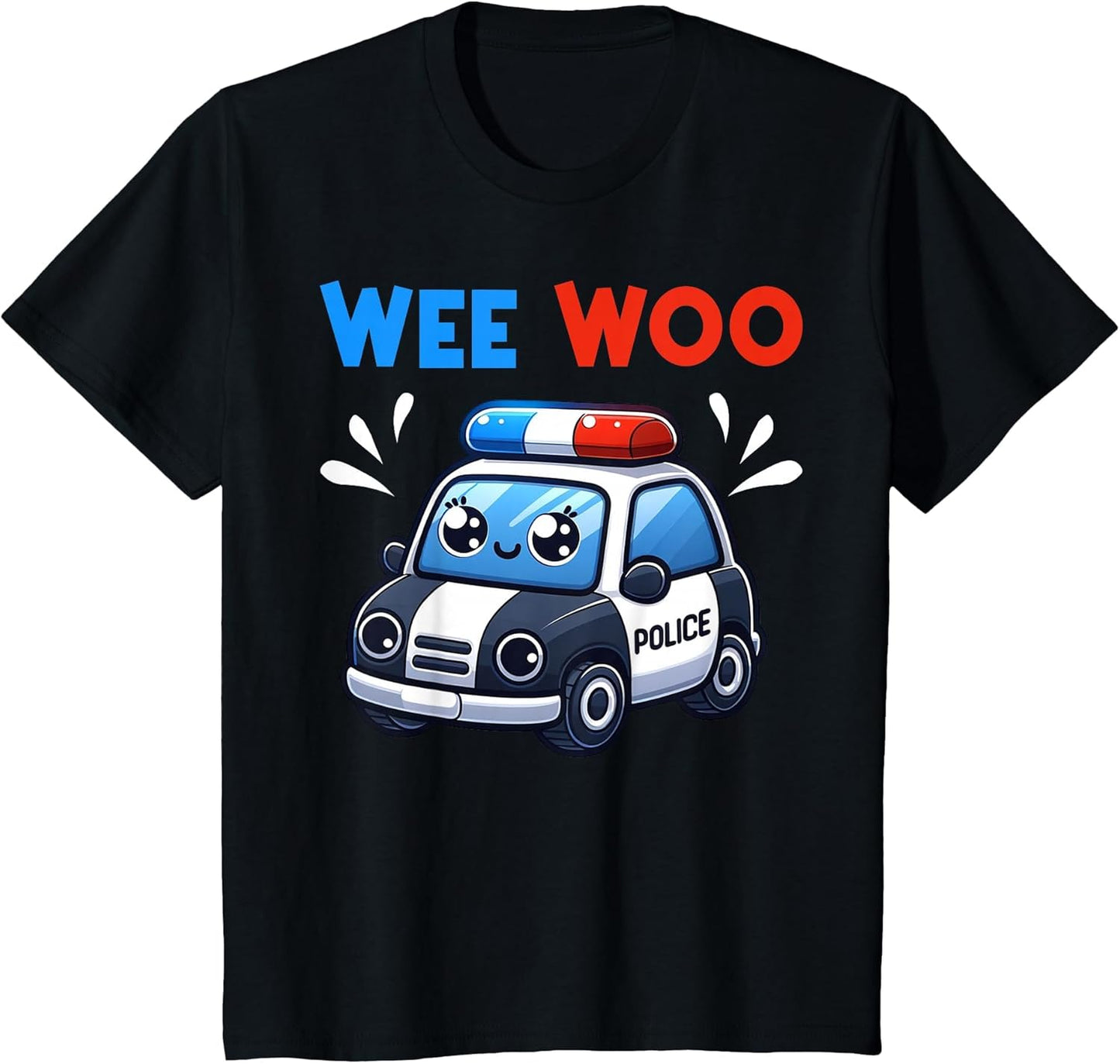 Kids Police Officer Costume Print for Boys