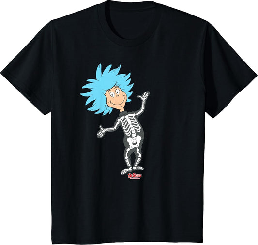 Kids Dr. Seuss Things Skeleton Costume Officially Licensed