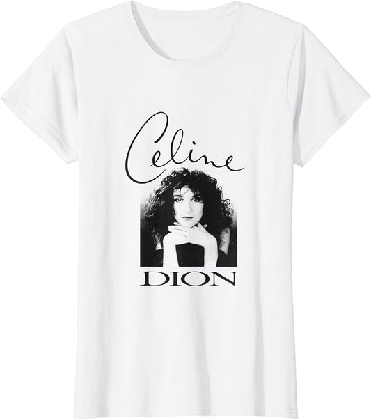 Official Celine Dion Black and White Photo